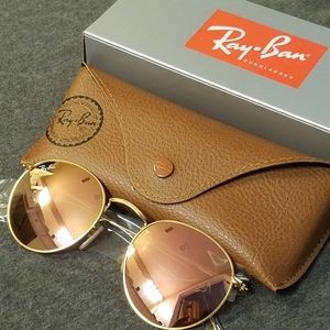 Ray-Ban Sunglasses Round Metal Cooper Flash